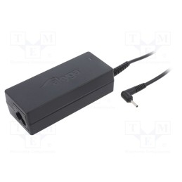 1 pcs x AKYGA - CPSUNOTAKY-07342 - Power supply: switched-mode, 19VDC, 2.1A, Out: 2,5/0,7, 40W, 0÷40°C
