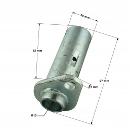 Tilt cylinder pin 3m3h 00100