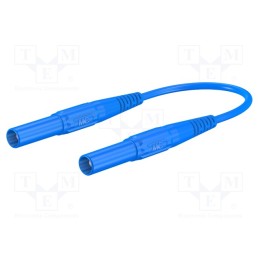 1 pcs x STu00c4UBLI - 66.9013-20023 - Test lead, 19A, banana plug 4mm,both sides, insulated, Len: 2m