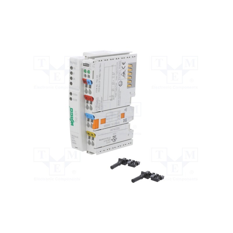 1 pcs x WAGO - 750-331 - Fieldbus interface, 24VDC, for DIN rail mounting, HP Simplex