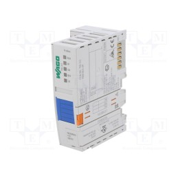 1 pcs x WAGO - 750-343 - Fieldbus interface, 24VDC, for DIN rail mounting, D-Sub 9pin