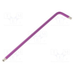 1 pcs x WIHA - 41974 - Wrench, hex key, HEX 4mm, Overall len: 142mm, MagicRing®