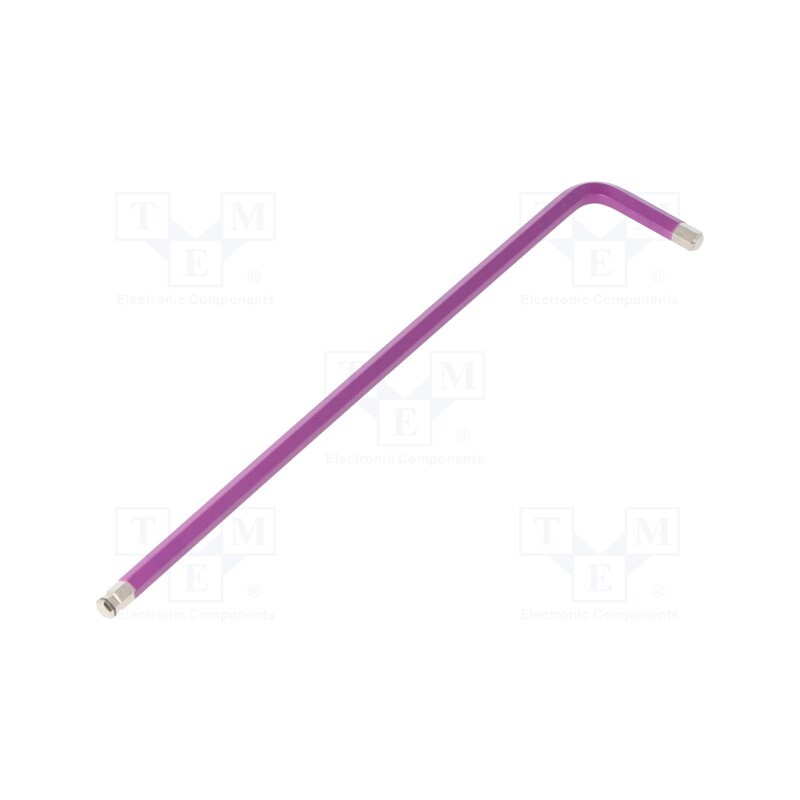 1 pcs x WIHA - 41974 - Wrench, hex key, HEX 4mm, Overall len: 142mm, MagicRing®