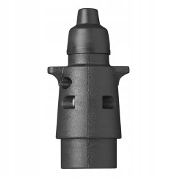 Plug 7 pin 12 24v pvc screwed socket plug