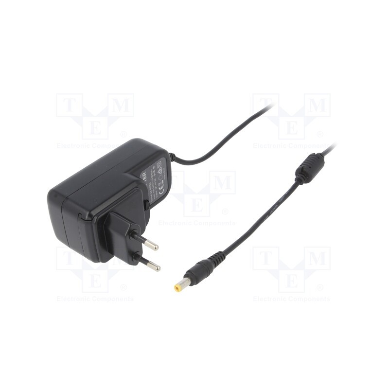 1 pcs x LVSUN - LS-PW36-12V3AV - Power supply: switched-mode, plug, 12VDC, 3A, 36W, Plug: EU, 82.7%