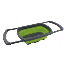 Collander for sink eurotrail foldable colander