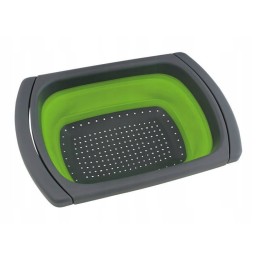 Collander for sink eurotrail foldable colander