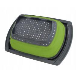Collander for sink eurotrail foldable colander