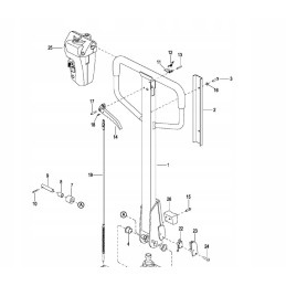 Control panel for electric wheelchair ept20 15ehj 18