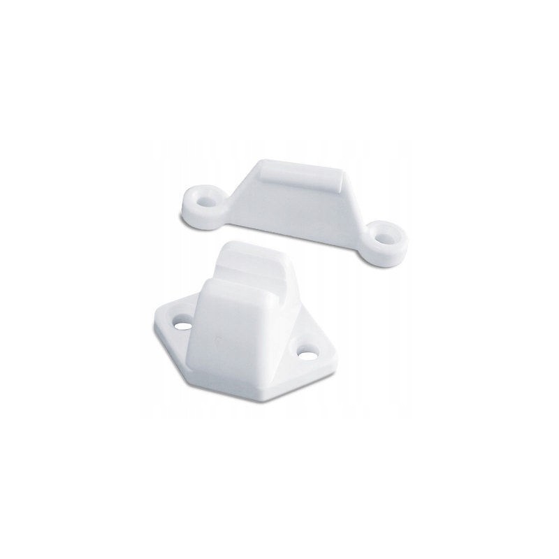 Fixed gray door lock