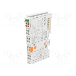 1 pcs x WAGO - 750-459 - Analog input, for DIN rail mounting, IP20, IN: 4, 12x100x69.8mm
