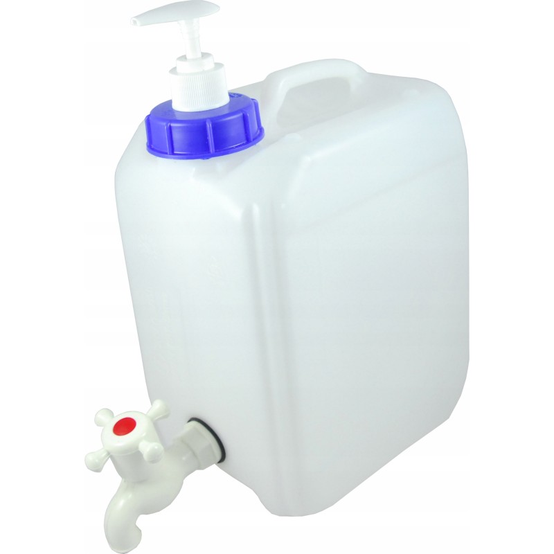 Water and soap canister 5l outdoor washbasin