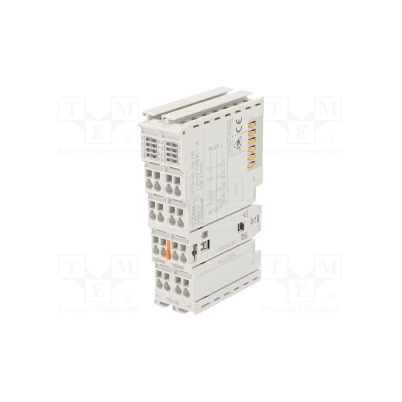 1 pcs x WAGO - 750-495 - Power measurement terminal, for DIN rail mounting, IP20, IN: 7