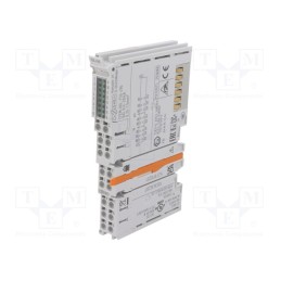 1 pcs x WAGO - 750-496 - Analog input, for DIN rail mounting, IP20, IN: 8, 12x100x69mm