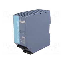 1 pcs x SIEMENS - 6EP1433-2BA20 - Power supply: switched-mode, for DIN rail, 120W, 24VDC, 5A, IP20