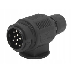 Plastic 13-pin car trailer plug