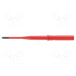 1 pcs x WERA - 5003437001 - Interchangeable blade, Torx®, insulated,slim, TX15, 154mm, 1kVAC