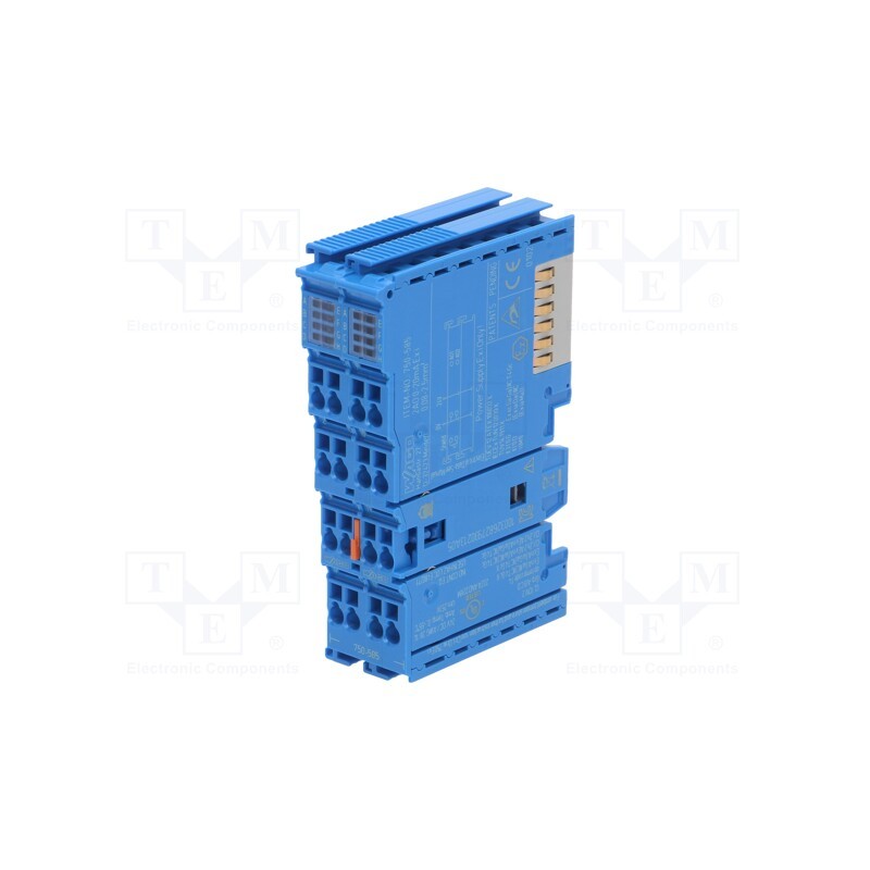 1 pcs x WAGO - 750-585 - Module: analog output, OUT: 2, OUT 1: 0÷20mA,analogue, IP20, 24VDC