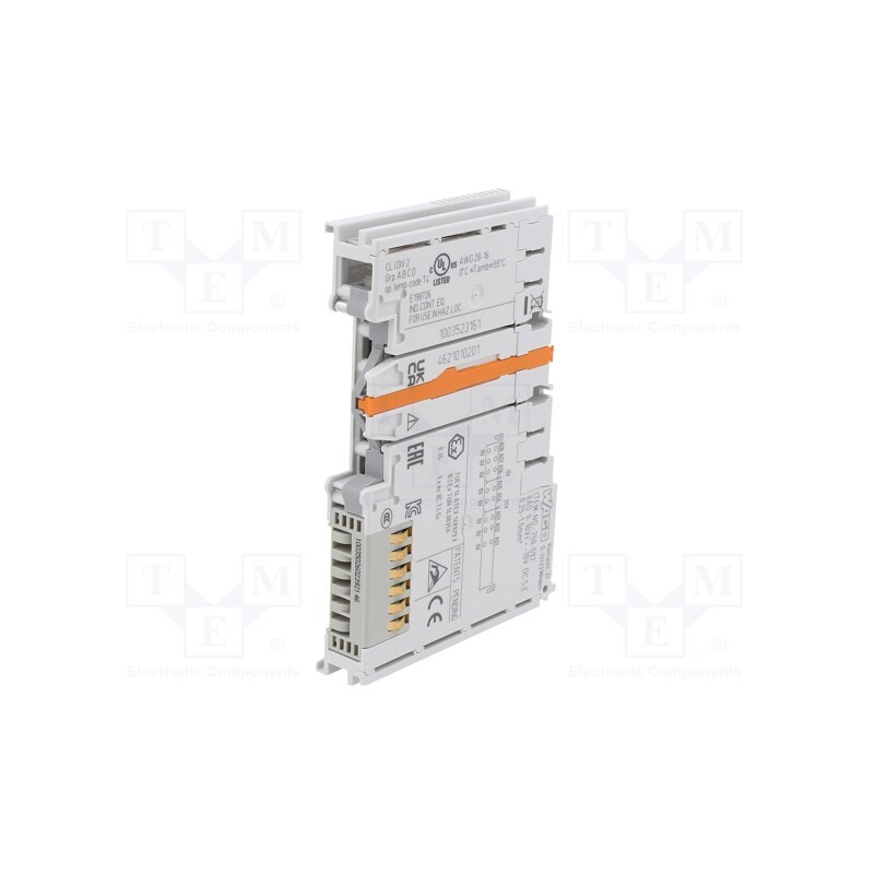 1 pcs x WAGO - 750-597 - Analog output, for DIN rail mounting, IP20, OUT: 8, 12x100x69mm