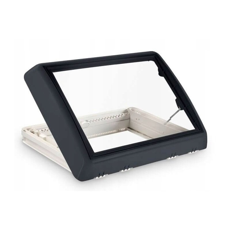 Roof window with Dometic crank