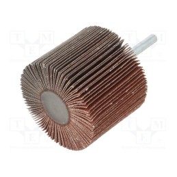 1 pcs x PG PROFESSIONAL - RG.098 - Wheel, Granularity: 120, Mounting: rod 6mm, with lever, Ø60x50mm