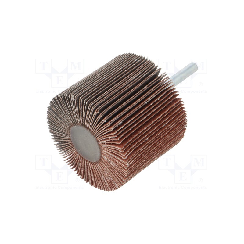 1 pcs x PG PROFESSIONAL - RG.098 - Wheel, Granularity: 120, Mounting: rod 6mm, with lever, Ø60x50mm