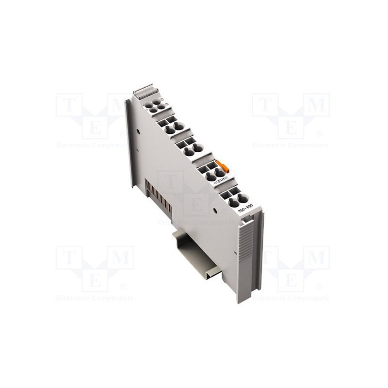 1 pcs x WAGO - 750-600 - Bus end terminal, for DIN rail mounting, IP20, 12x100x69.8mm