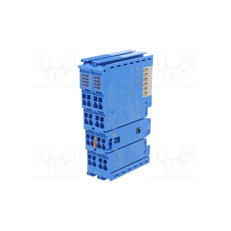1 pcs x WAGO - 750-633 - Module: pulse counter, 24x100x67.8mm, IP20, 24VDC