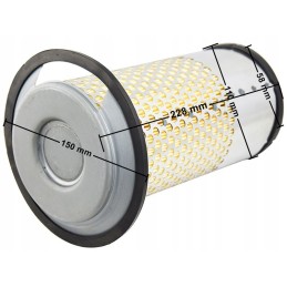 Pre-filter with flange, FPC386 carriage