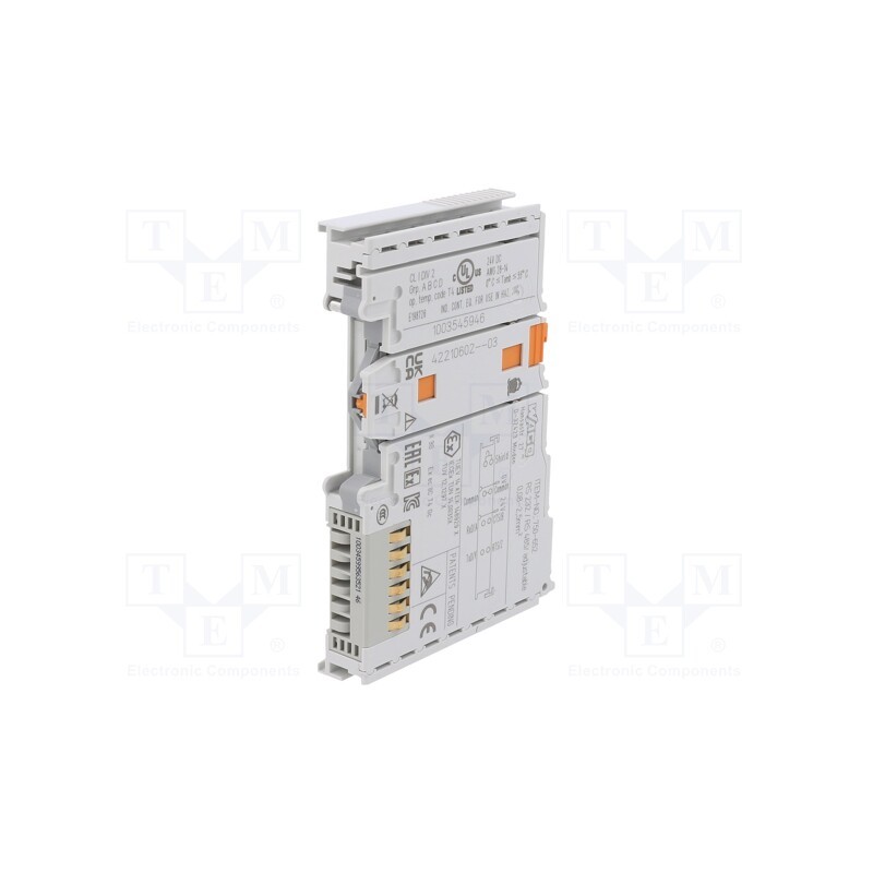 1 pcs x WAGO - 750-652 - Communication, 24VDC, for DIN rail mounting, IP20, 12x100x67.8mm