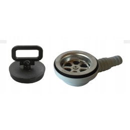 Drain plug, siphon, angle drain, camper, trailer