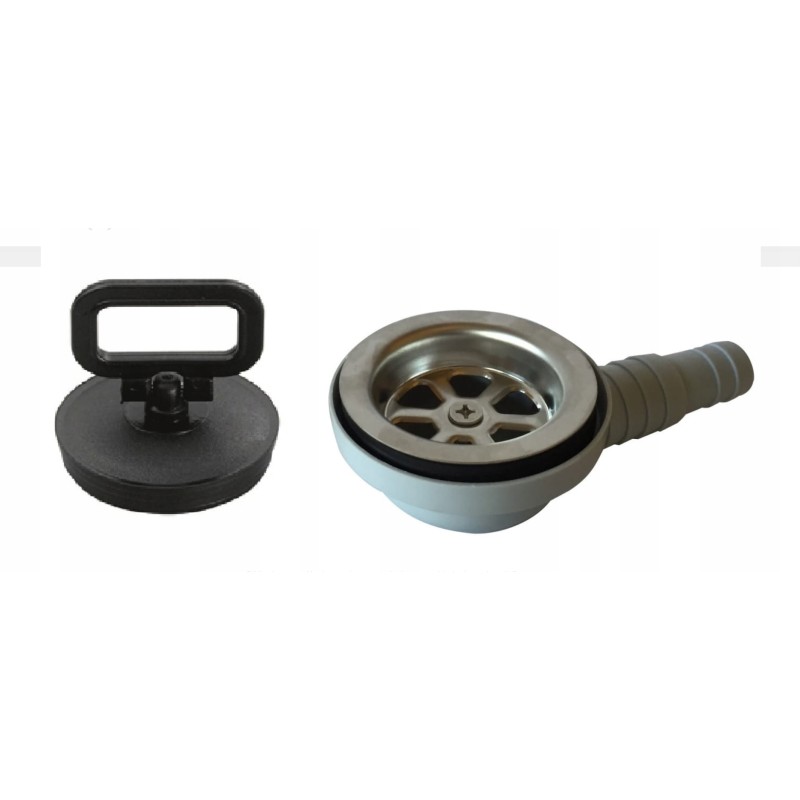 Drain plug, siphon, angle drain, camper, trailer