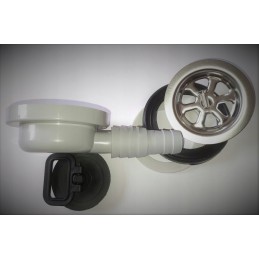 Drain plug, siphon, angle drain, camper, trailer