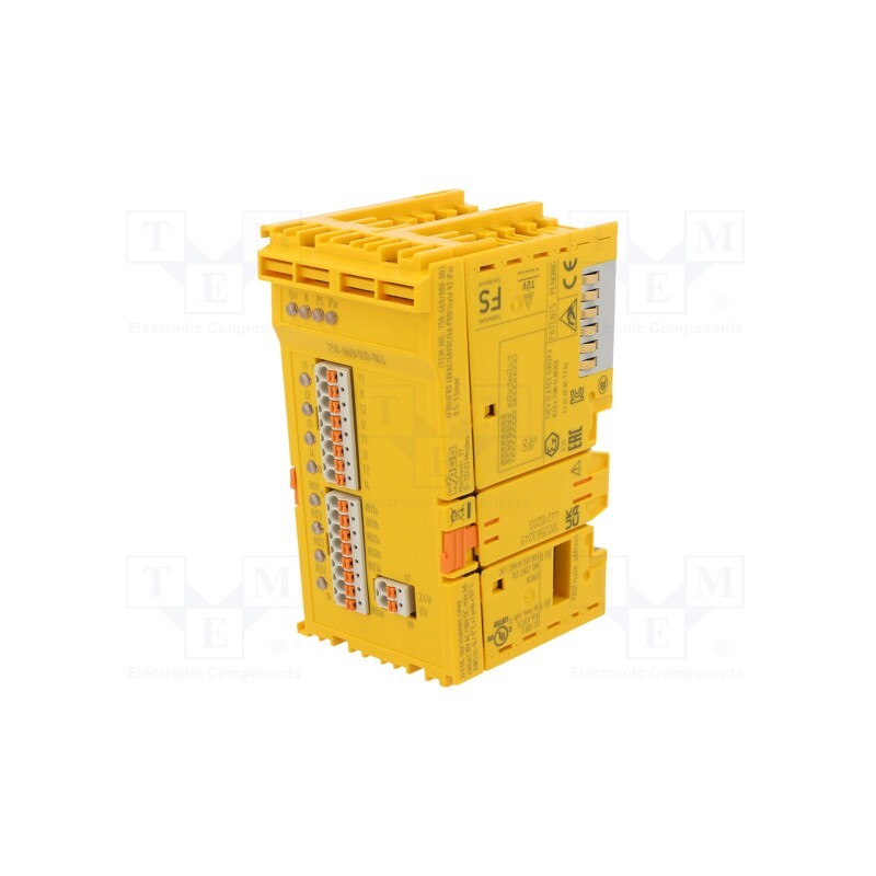 1 pcs x WAGO - 750-669/000-003 - Module: analog input, OUT: 4, IN: 4, OUT 1: relay, 48x100x69.8mm