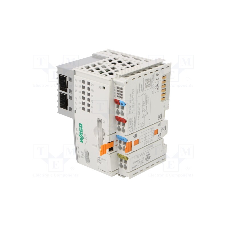 1 pcs x WAGO - 750-8211 - Module: PLC programmable controller, XTR, Programming: PC,WWW