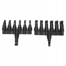2pcs solar panel branch connectors t 1 to