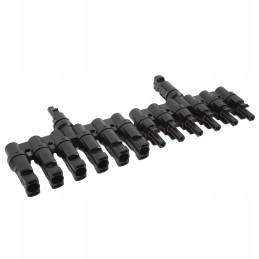 2pcs solar panel branch connectors t 1 to
