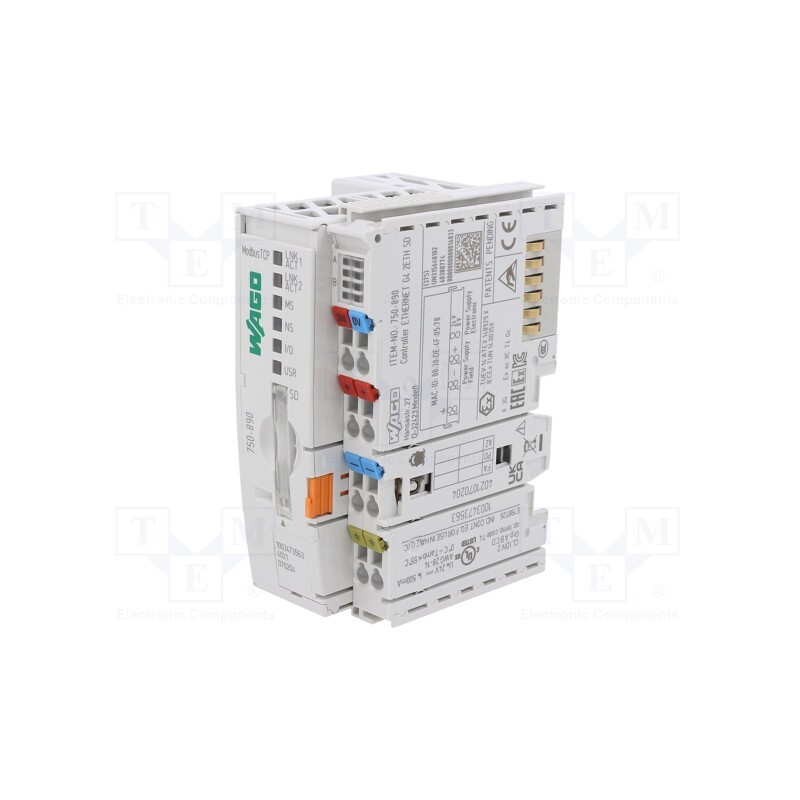 1 pcs x WAGO - 750-890 - Module: PLC programmable controller, 750, Programming: PC,WWW