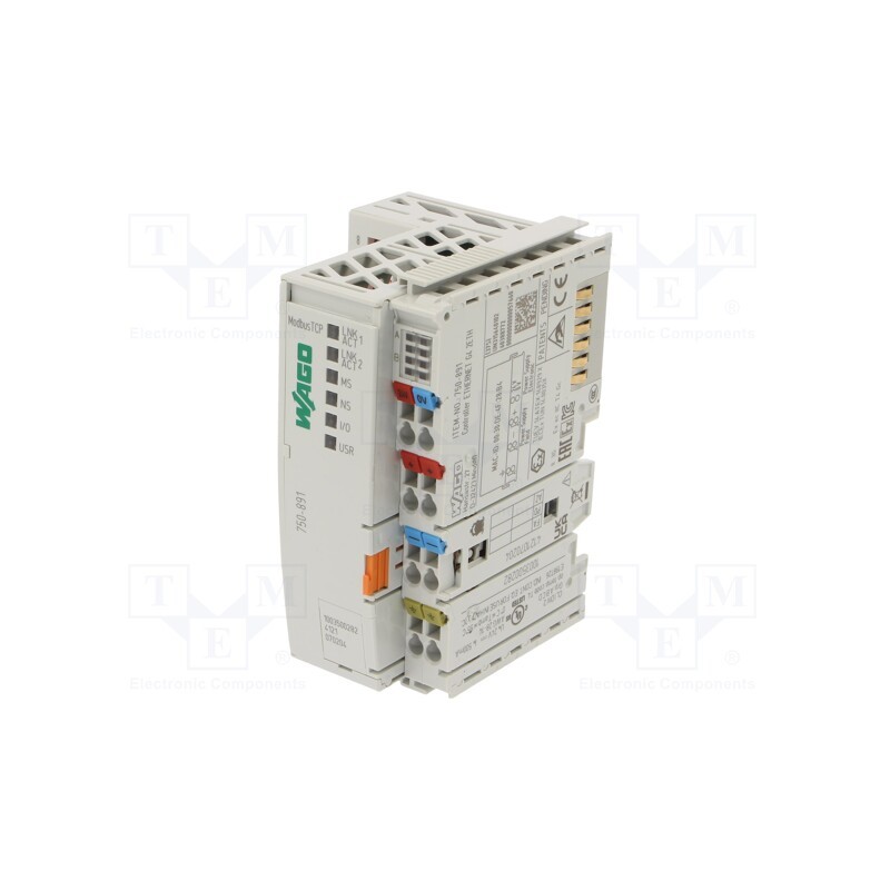 1 pcs x WAGO - 750-891 - Module: PLC programmable controller, 750, Programming: PC,WWW