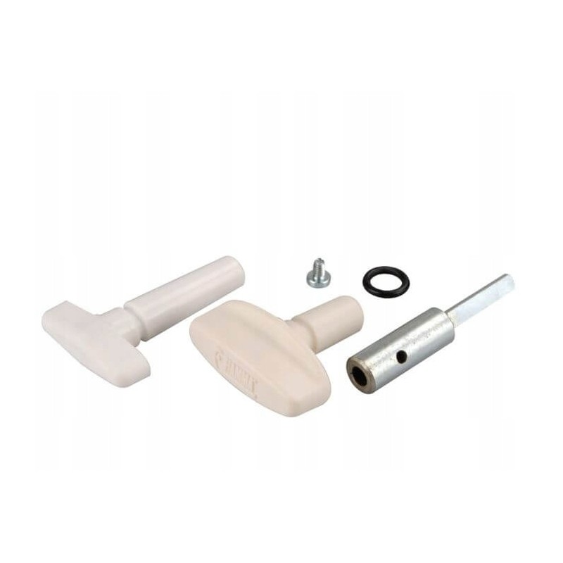 Window knob vent 40x40 ivory fiamma