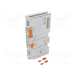 1 pcs x WAGO - 753-649 - Coupler, for DIN rail mounting, IP20, 12x100x69.8mm, 750/753