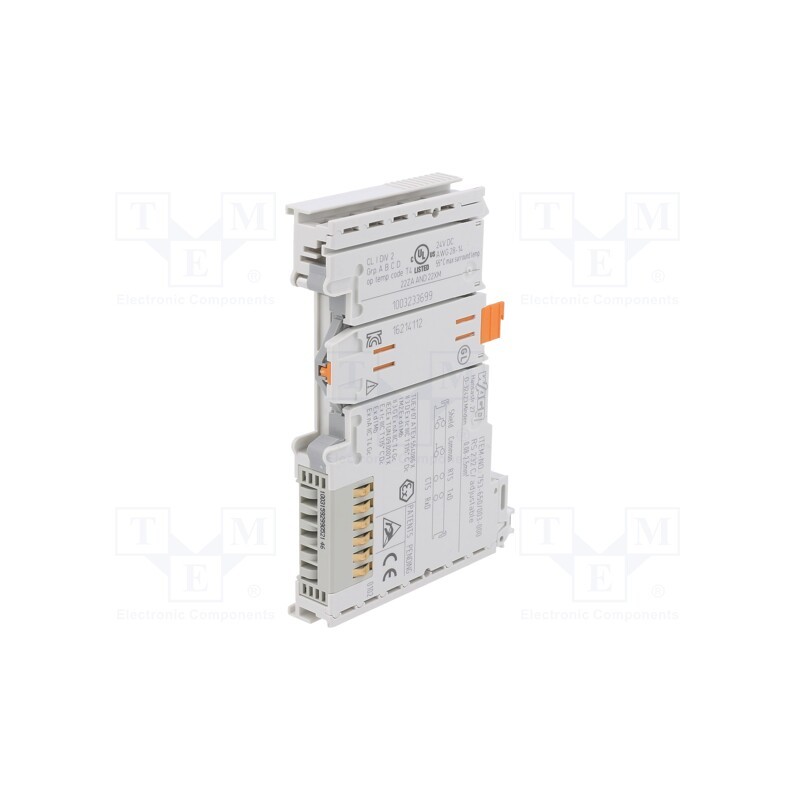 1 pcs x WAGO - 753-650/003-000 - Communication, for DIN rail mounting, RS232C, IP20, 750/753