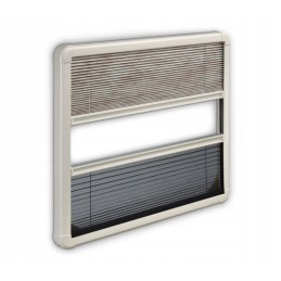 Pleated roller blind for the S7P window 513x437mm Dometic