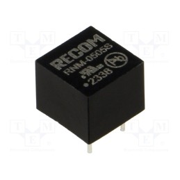 1 pcs x RECOM - RNM-0505S - Converter: DC/DC, 1W, Uin: 4.5÷5.5V, Uout: 5VDC, Iout: 200mA, DIP6