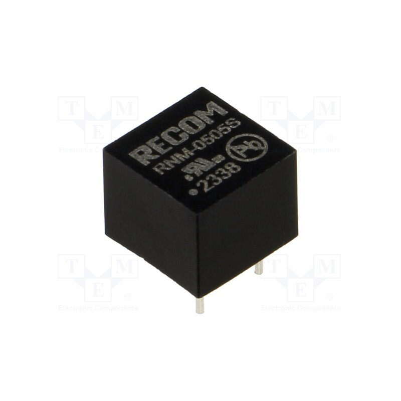 1 pcs x RECOM - RNM-0505S - Converter: DC/DC, 1W, Uin: 4.5÷5.5V, Uout: 5VDC, Iout: 200mA, DIP6