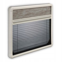 Pleated roller blind for the S7P window 653x482mm Dometic