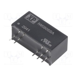 1 pcs x XP POWER - IW0505SA - Converter: DC/DC, 1W, Uin: 4.5÷9V, Uout: 5VDC, Iout: 200mA, SIP, THT