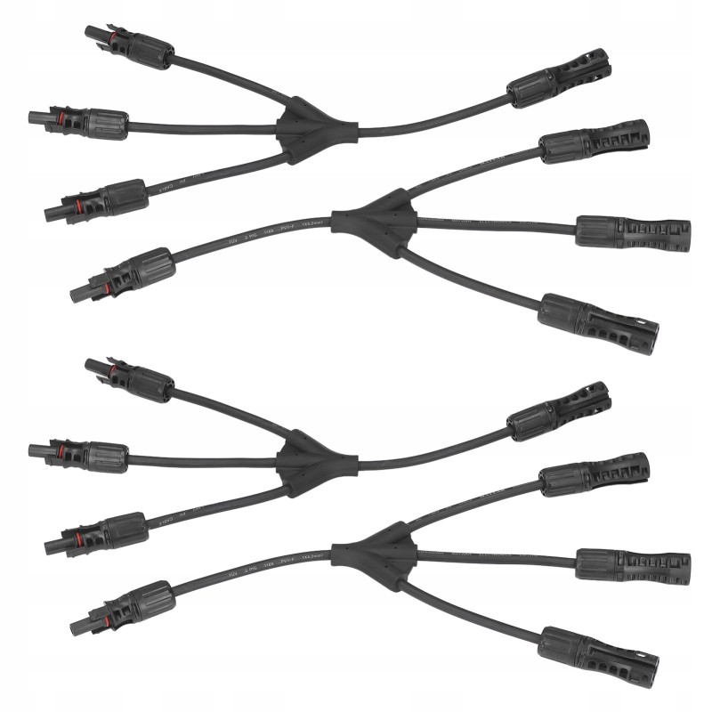 2 set Y branch connector IP68 waterproof