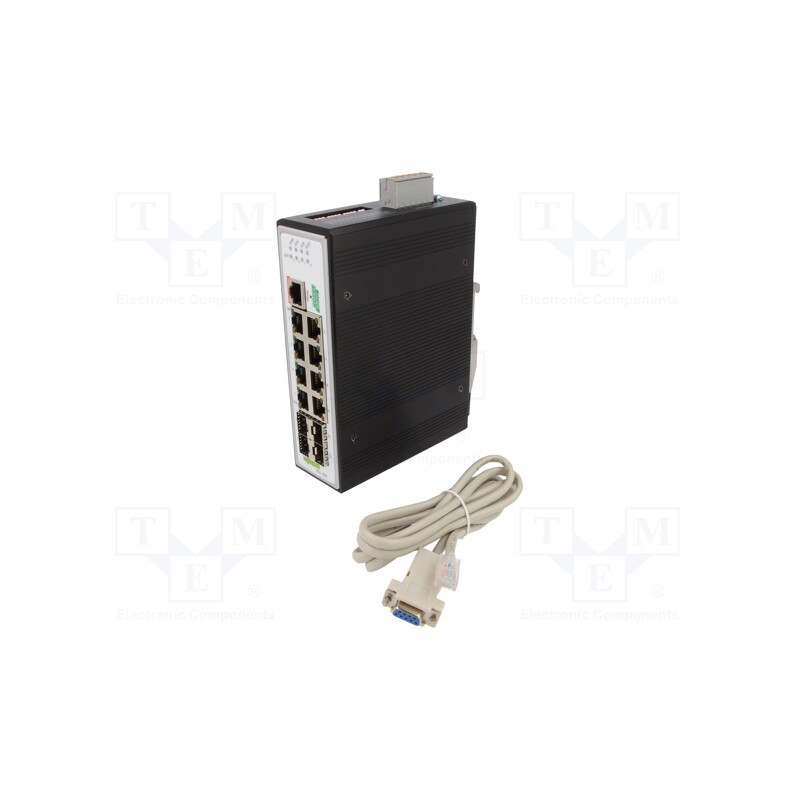1 pcs x WAGO - 852-1605 - Switch Ethernet, managed, Number of ports: 12, 12÷60VDC, RJ45,SFP