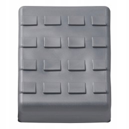 Wheel chocks for leveling base 0331